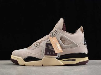 FZ4810-200 A Ma Maniere x Air Jordan 4 Fossil Stone AJ4 Basketball Shoes